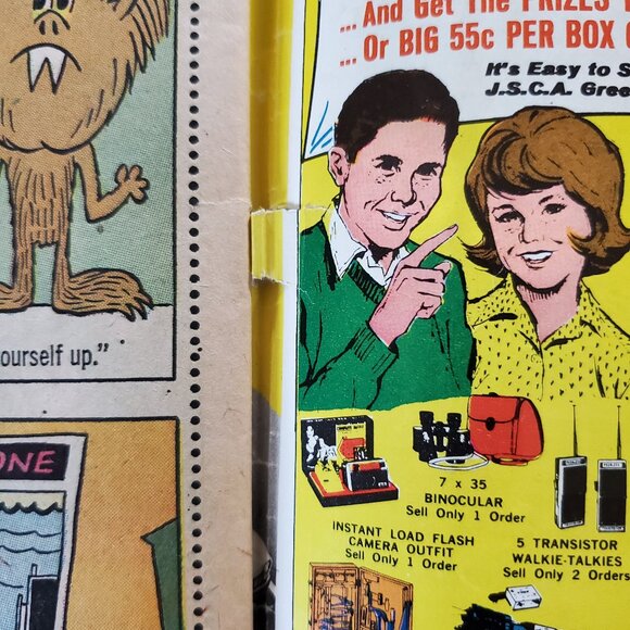 Walt Disney Comic Book Gold Key Huey Dewey & Louie Junior Woodchucks No # 3 1968 - Picture 9 of 11